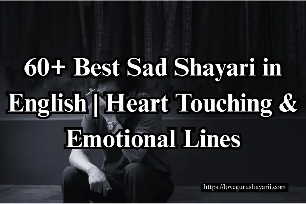 60+ best sad shayari