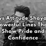 Boys Attitude Shayari