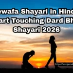 Bewafa Shayari in Hindi | Heart Touching Dard Bhari Shayari 2026
