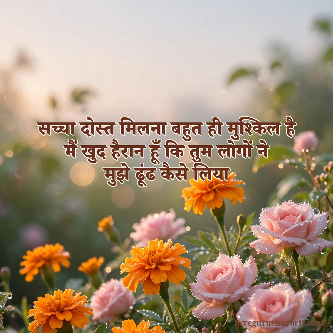 Sachcha dost good morning shayari for friends