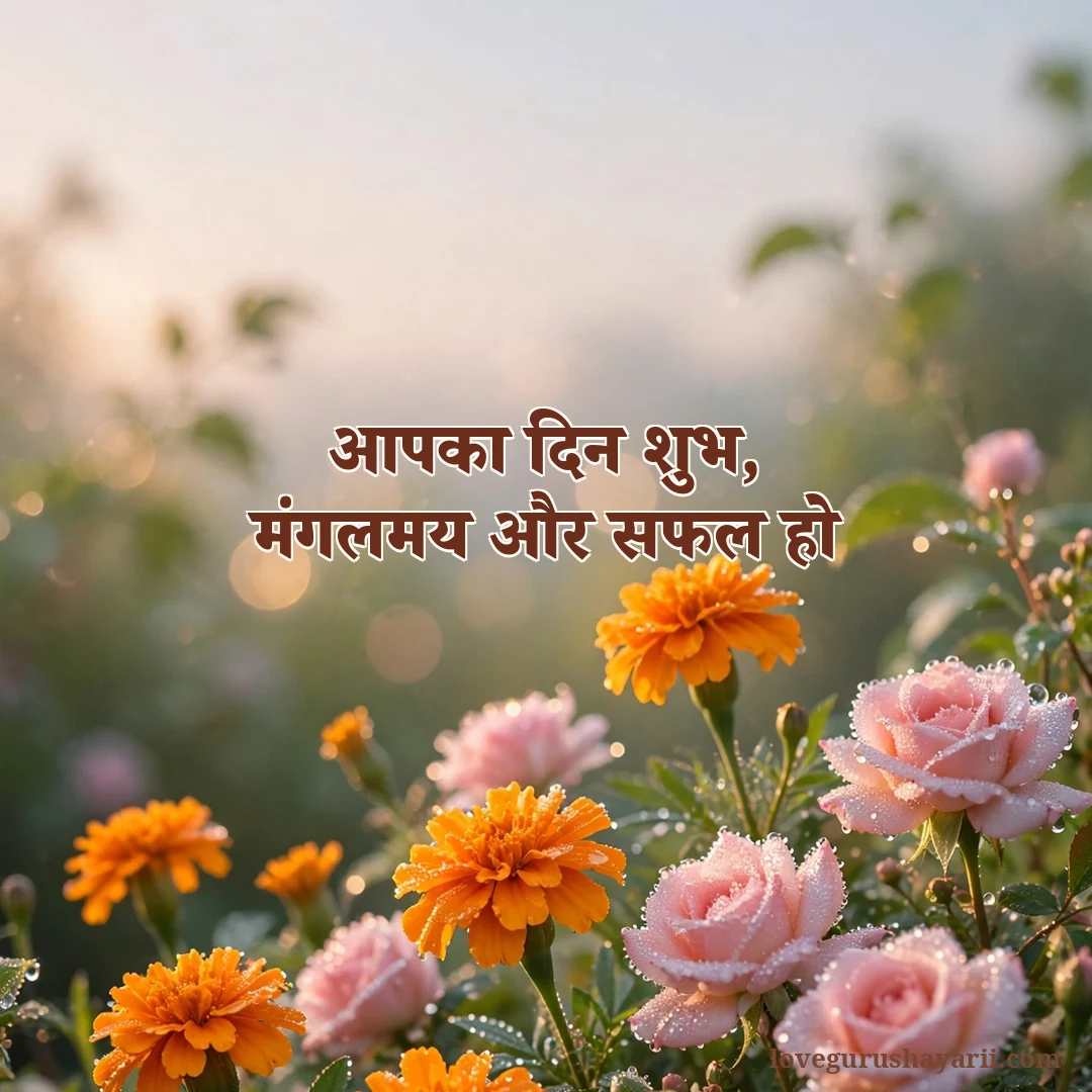 Aapka din shubh ho good morning wishes in Hindi