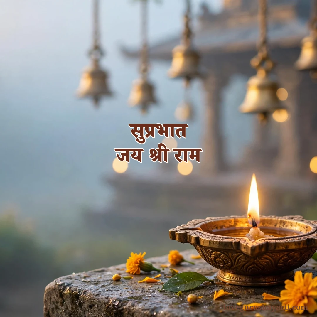 Suprabhat Jai Shri Ram devotional good morning wishes